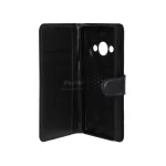 کیف موبایل چرمی مگنتی محافظ لنزدار Xiaomi Redmi A3 / A3x / Poco C61 - مشکی - تصویر 3