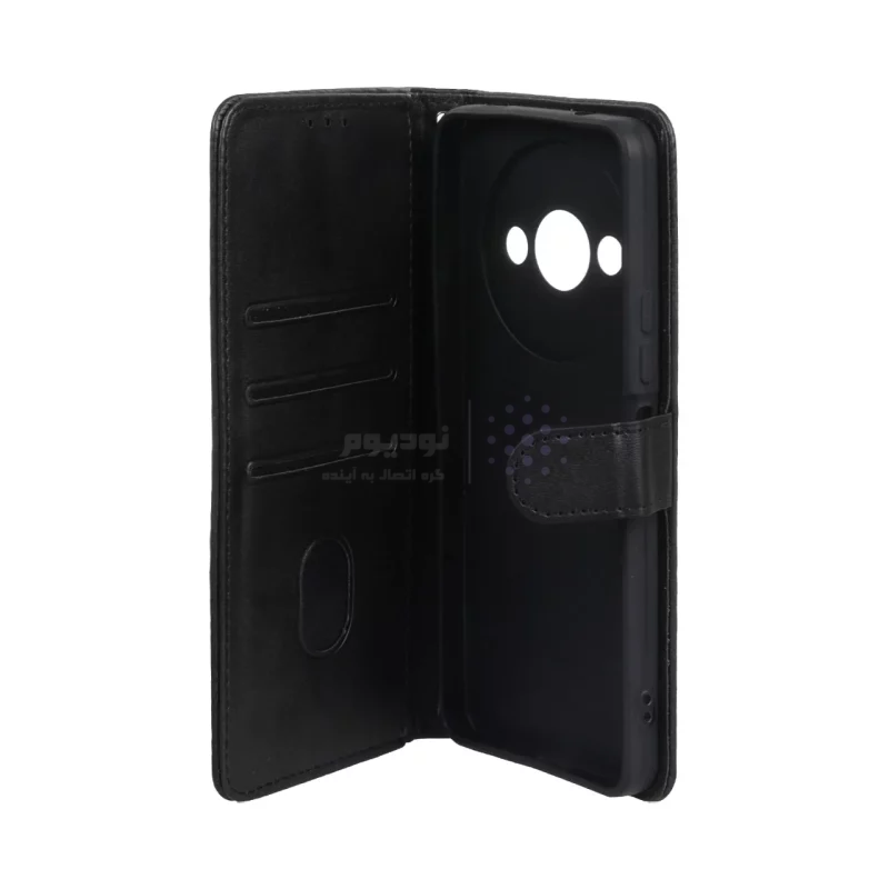 کیف موبایل مگنتی Nillkin مدل Xiaomi Redmi A3 / A3x / Poco C61 - مشکی - تصویر 3