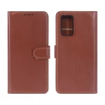 کیف موبایل چرمی مگنتی محافظ لنزدار Xiaomi Poco M3 / Redmi 9T 4G - قهوه ای