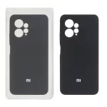 قاب سیلیکونی پاک کنی اورجینال Xiaomi Redmi Note 12 4G - مشکی (پک اصلی)
