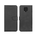 کیف چرمی موبایل مگنتی محافظ لنزدار Xiaomi Redmi Note 9S / Redmi Note 9 Pro / Redmi Note 9 Pro Max - مشکی