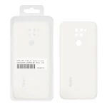 قاب سیلیکونی پاک کنی اورجینال درجه یک Xiaomi Redmi Note 9 / Redmi 10X 5G / Redmi 10X Pro 5G - سفید (پک دار)