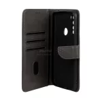 کیف چرمی موبایل مگنتی محافظ لنزدار Xiaomi Redmi Note 8 - خاکستری - تصویر 3