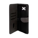 کیف چرمی موبایل مگنتی محافظ لنزدار Xiaomi Poco X3 / Poco X3 Pro / Poco X3 NFC - خاکستری - تصویر 3