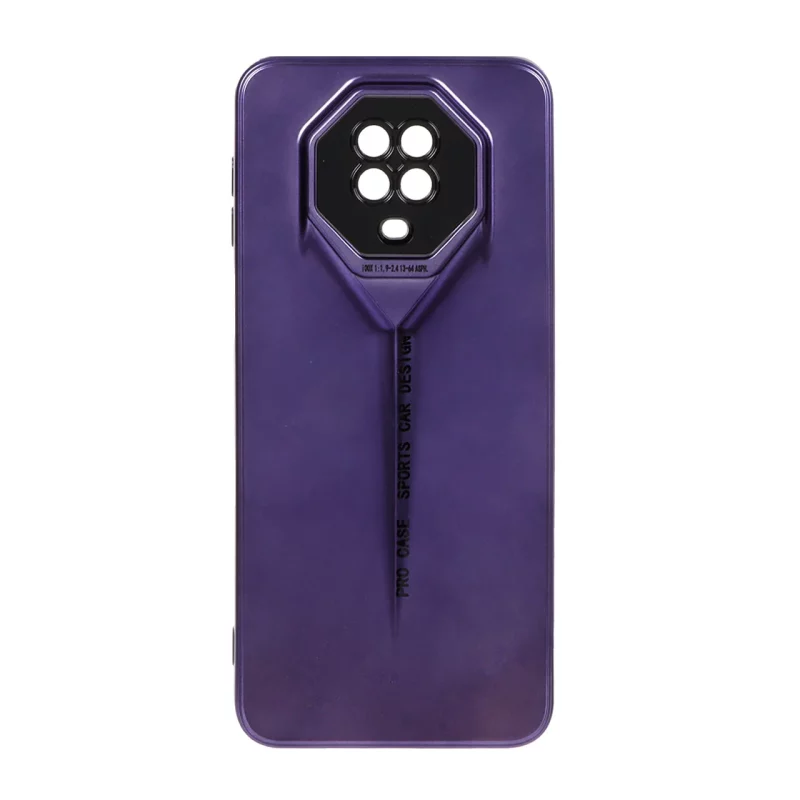 قاب Sports Design متالیک Xiaomi Redmi Note 9S / Redmi Note 9 Pro / Redmi Note 9 Pro Max - بنفش - تصویر 2
