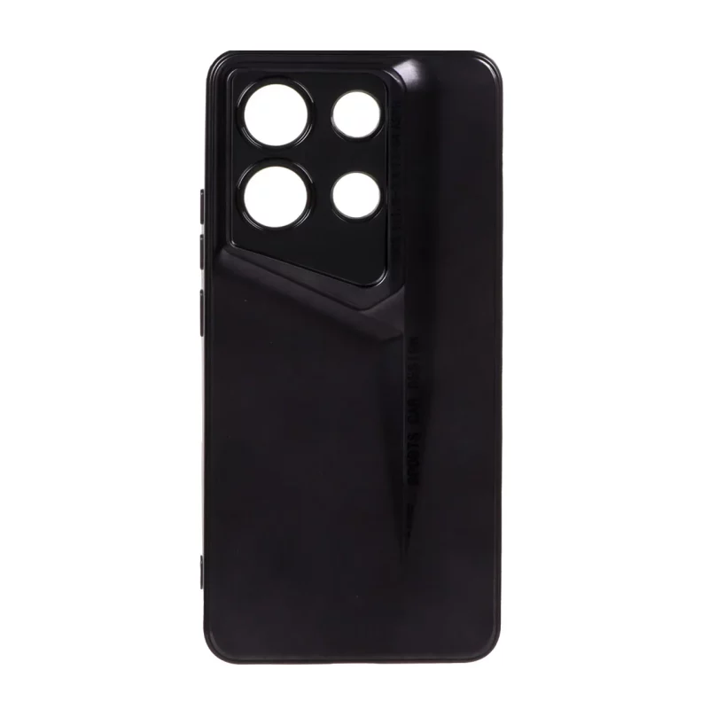 قاب Sports Design متالیک Xiaomi Redmi Note 13 4G - مشکی - تصویر 2