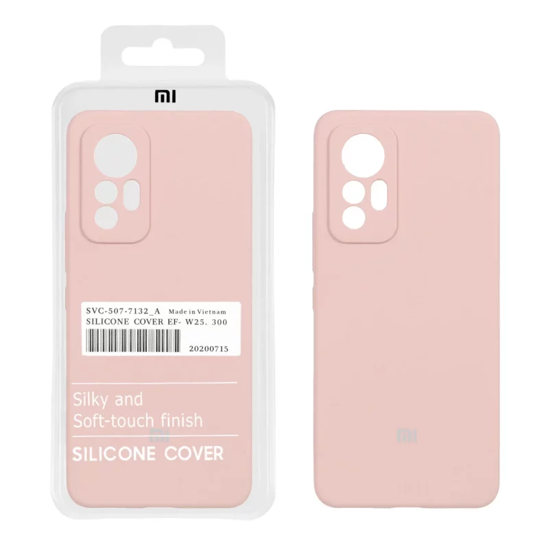 قاب سیلیکونی پاک کنی اورجینال درجه یک Xiaomi Mi 12 Lite - کالباسی (پک دار) - تصویر 2