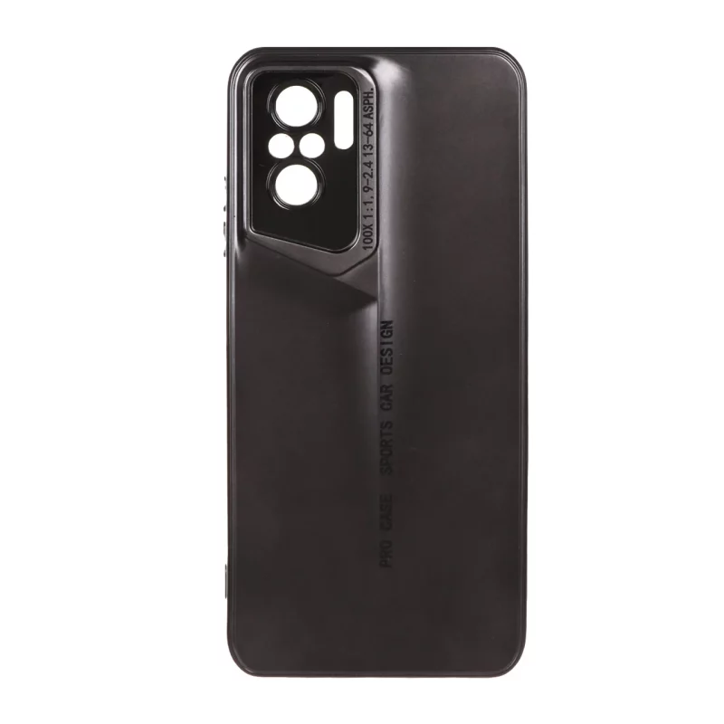 قاب Sports Design متالیک Xiaomi Redmi Note 10 4G / Redmi Note 10S / Poco M5S - مشکی - تصویر 2