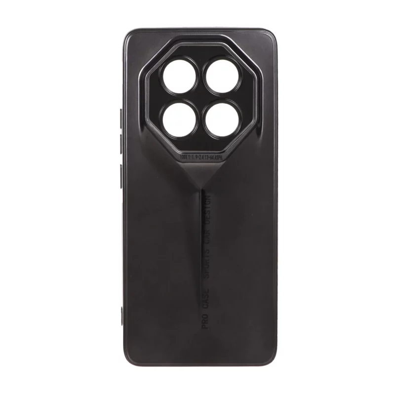 قاب Sports Design متالیک Xiaomi Redmi Note 14 Pro 5G / Redmi Note 14 Pro Plus 5G / Poco X7 5G - مشکی - تصویر 2