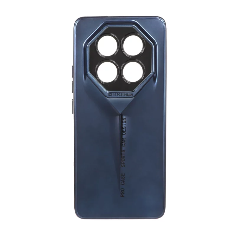 قاب Sports Design متالیک Xiaomi Redmi Note 14 Pro 5G / Redmi Note 14 Pro Plus 5G / Poco X7 5G - سرمه ای - تصویر 2