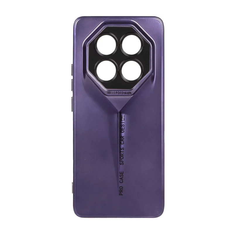 قاب Sports Design متالیک Xiaomi Redmi Note 14 Pro 5G / Redmi Note 14 Pro Plus 5G / Poco X7 5G - بنفش - تصویر 2