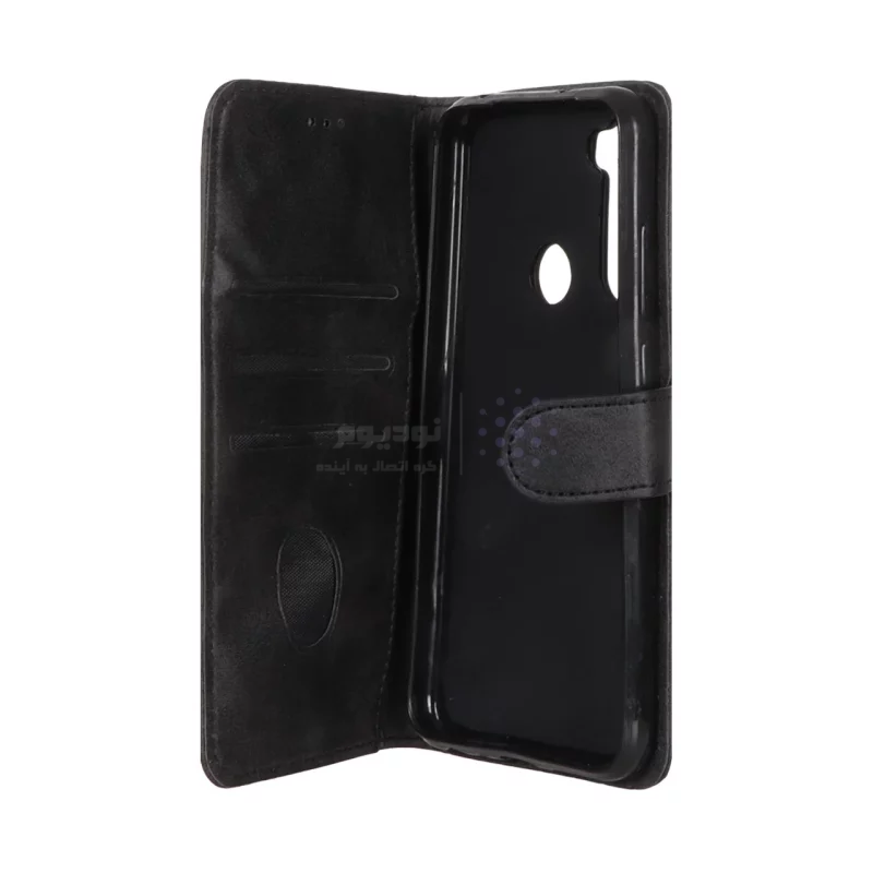 کیف موبایل مگنتی Xiaomi Redmi Note 8T - مشکی - تصویر 3