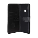 کیف چرمی موبایل مگنتی محافظ لنزدار Xiaomi Redmi Note 13 4G - مشکی - تصویر 3