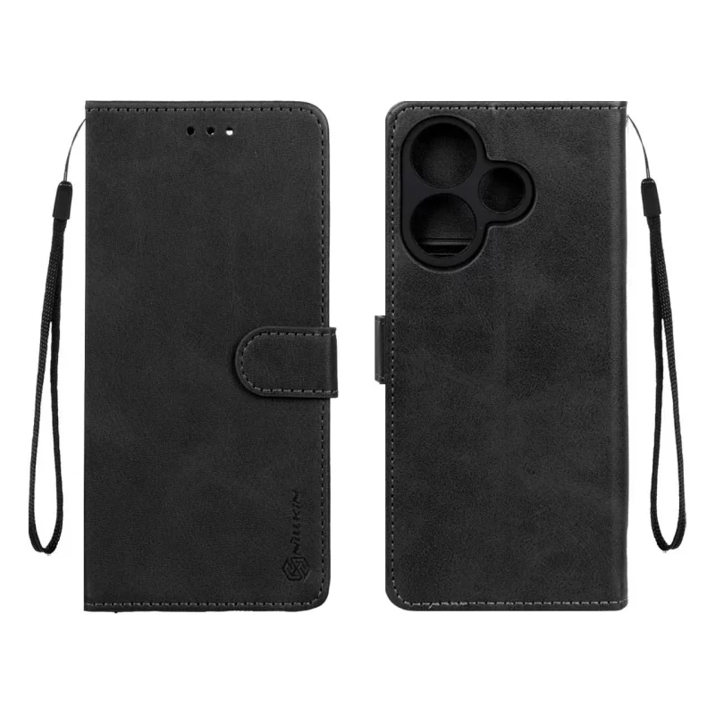 کیف موبایل مگنتی Nillkin مدل Xiaomi Redmi 13X / Redmi 13 4G / Poco M6 4G - مشکی - تصویر 2