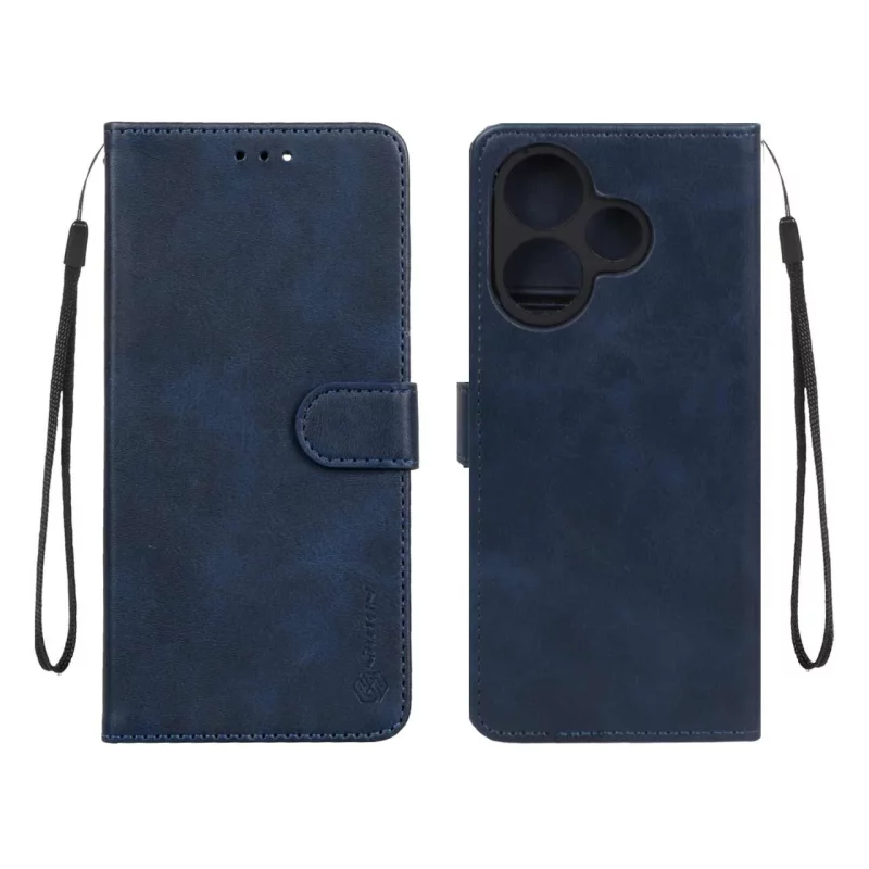 کیف موبایل مگنتی Nillkin مدل Xiaomi Redmi 13X / Redmi 13 4G / Poco M6 4G - سرمه ای - تصویر 2