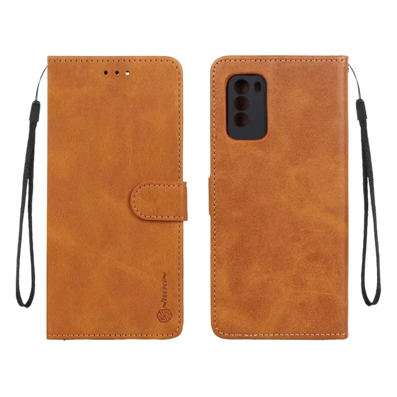 کیف موبایل مگنتی Nillkin مدل Xiaomi Poco M3 - عسلی - تصویر 2