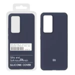 قاب سیلیکونی پاک کنی اورجینال درجه یک Xiaomi Mi 12T / Mi 12T Pro / Redmi K50 - سرمه ای تیره (پک دار)