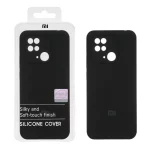 قاب سیلیکونی پاک کنی اورجینال Master Quality مدل Xiaomi Redmi 10C / Redmi 10 Power / Poco C40 - مشکی (پک دار)