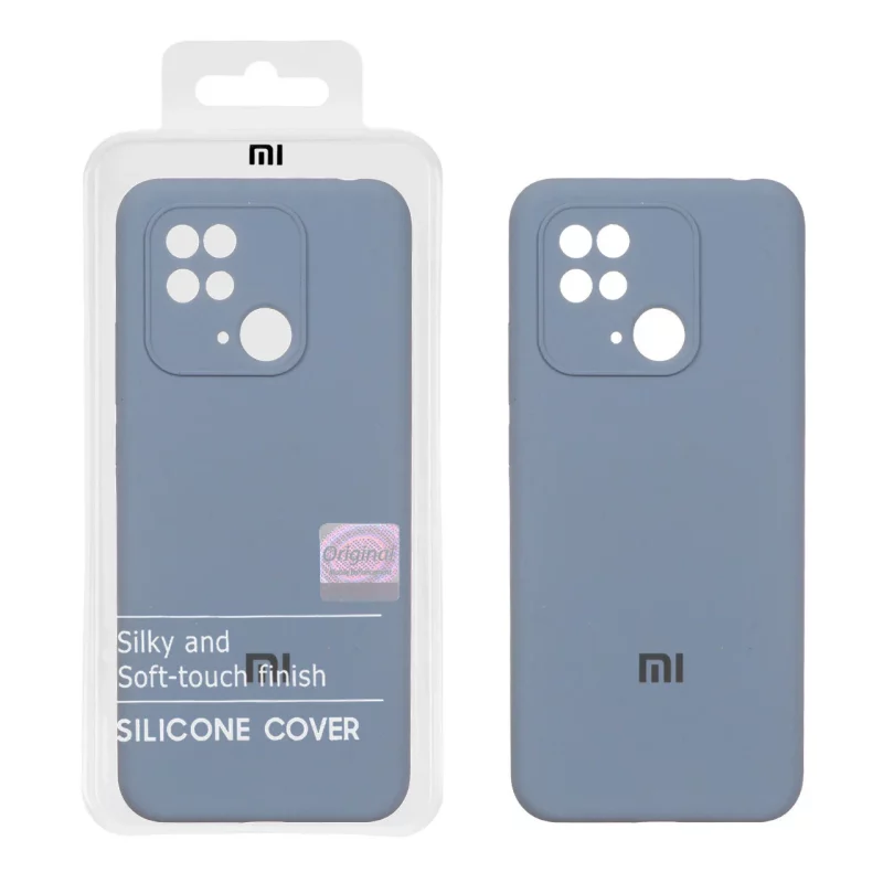 قاب سیلیکونی پاک کنی اورجینال Master Quality مدل Xiaomi Redmi 10C / Redmi 10 Power / Poco C40 - فیلی (پک دار) - تصویر 2