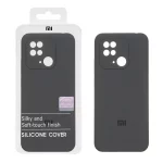 قاب سیلیکونی پاک کنی اورجینال Master Quality مدل Xiaomi Redmi 10C / Redmi 10 Power / Poco C40 - خاکستری (پک دار)