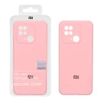 قاب سیلیکونی پاک کنی اورجینال Master Quality مدل Xiaomi Redmi 10C / Redmi 10 Power / Poco C40 - صورتی (پک دار)