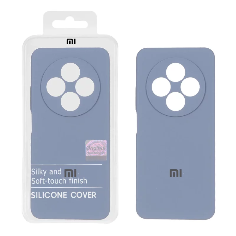 قاب سیلیکونی پاک کنی اورجینال Master Quality مدل Xiaomi Redmi 14C / Redmi A4 / Poco C75 - فیلی (پک دار) - تصویر 2