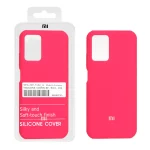 قاب سیلیکونی پاک کنی اورجینال درجه یک Xiaomi Redmi Note 10 4G / Redmi Note 10S / Poco M5S - صورتی فانتزی (پک دار)