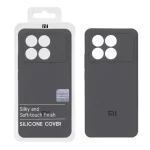 قاب سیلیکونی پاک کنی اورجینال Master Quality مدل Xiaomi Poco X6 Pro 5G / Redmi K70E - خاکستری (پک دار)