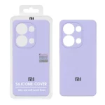 قاب سیلیکونی پاک کنی اورجینال Master Quality مدل Xiaomi Redmi Note 14S / Note 13 Pro 4G / M6 Pro 4G - یاسی (پک دار)
