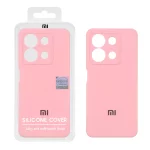 قاب سیلیکونی پاک کنی اورجینال Master Quality مدل Xiaomi Redmi Note 13 4G - صورتی (پک دار)