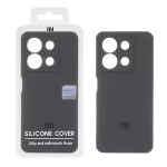 قاب سیلیکونی پاک کنی اورجینال Master Quality مدل Xiaomi Redmi Note 13 4G - خاکستری (پک دار)