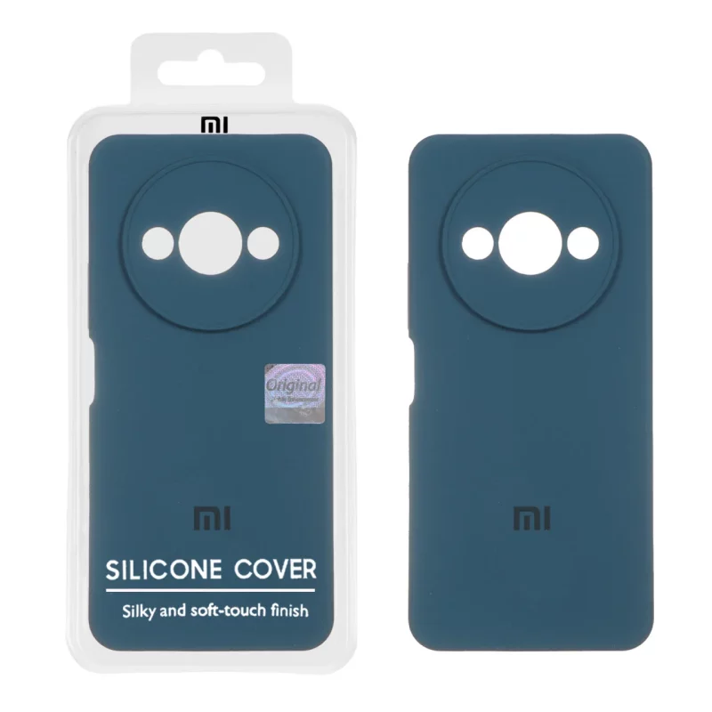 قاب سیلیکونی پاک کنی اورجینال Master Quality مدل Xiaomi Redmi A3 / A3x / Poco C61 - سبز کله غازی (پک دار) - تصویر 2