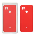 قاب سیلیکونی پاک کنی محافظ لنزدار اورجینال Xiaomi Redmi 10A / Redmi 9C / Poco C31 - قرمز (پک اصلی)