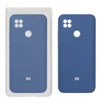 قاب سیلیکونی پاک کنی محافظ لنزدار اورجینال Xiaomi Redmi 10A / Redmi 9C / Poco C31 - آبی تیره (پک اصلی)
