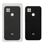 قاب سیلیکونی پاک کنی محافظ لنزدار اورجینال Xiaomi Redmi 10A / Redmi 9C / Poco C31 - مشکی (پک اصلی)