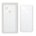 قاب سیلیکونی پاک کنی محافظ لنزدار اورجینال Xiaomi Redmi 10A / Redmi 9C / Poco C31 - سفید (پک اصلی)