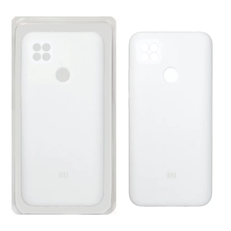 قاب سیلیکونی پاک کنی محافظ لنزدار اورجینال Xiaomi Redmi 10A / Redmi 9C / Poco C31 - سفید (پک اصلی) - تصویر 2