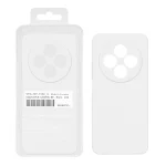 قاب سیلیکونی پاک کنی اورجینال درجه یک Xiaomi Redmi 14C / Redmi A4 / Poco C75 - سفید (پک دار)