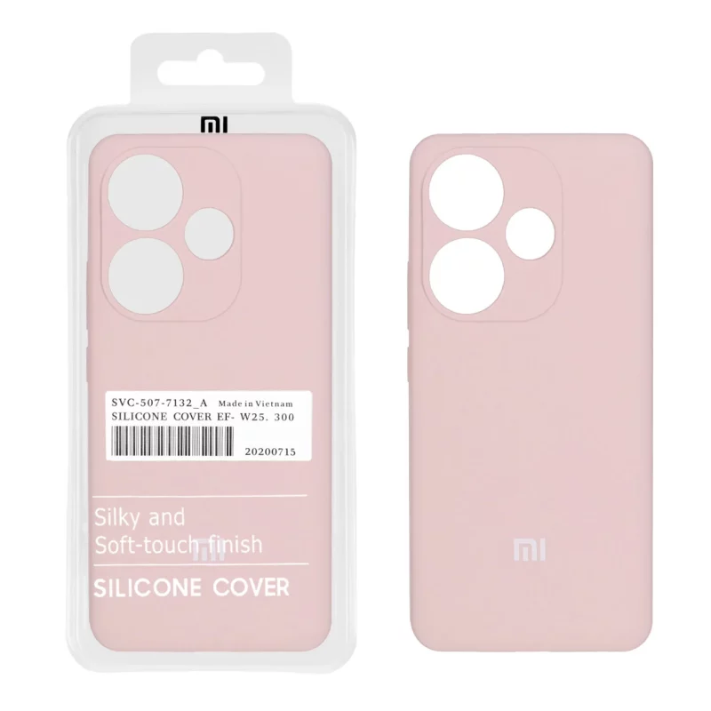 قاب سیلیکونی پاک کنی اورجینال درجه یک Xiaomi Poco F6 5G - کالباسی (پک دار) - تصویر 2