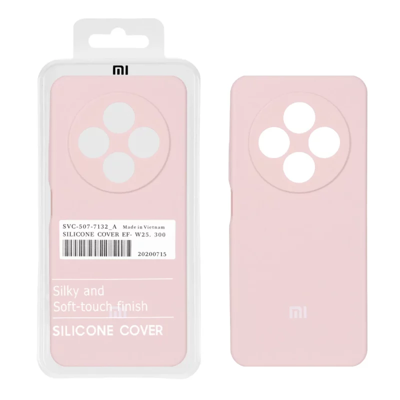قاب سیلیکونی پاک کنی اورجینال درجه یک Xiaomi Redmi 14C / Redmi A4 / Poco C75 - کالباسی (پک دار) - تصویر 2