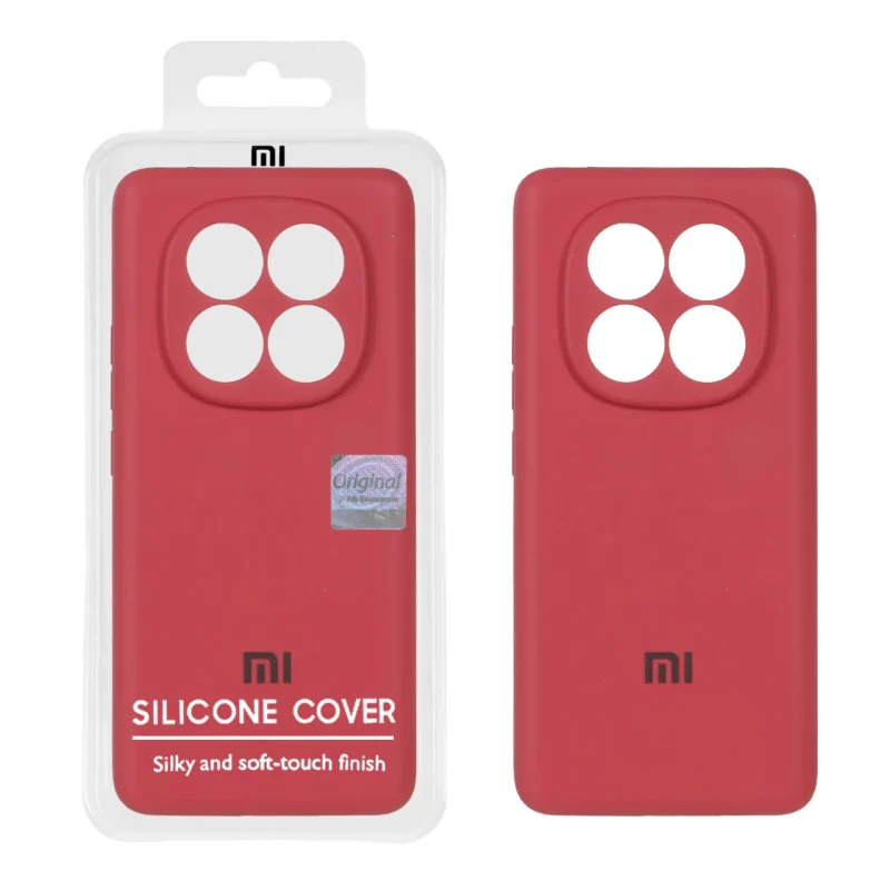 قاب سیلیکونی پاک کنی اورجینال Master Quality مدل Xiaomi Redmi Note 14 Pro 5G / Redmi Note 14 Pro Plus 5G / Poco X7 5G - هلویی (پک دار) - تصویر 2