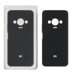 قاب سیلیکونی پاک کنی محافظ لنزدار اورجینال Xiaomi Redmi A3 / A3x / Poco C61 - مشکی (پک دار)
