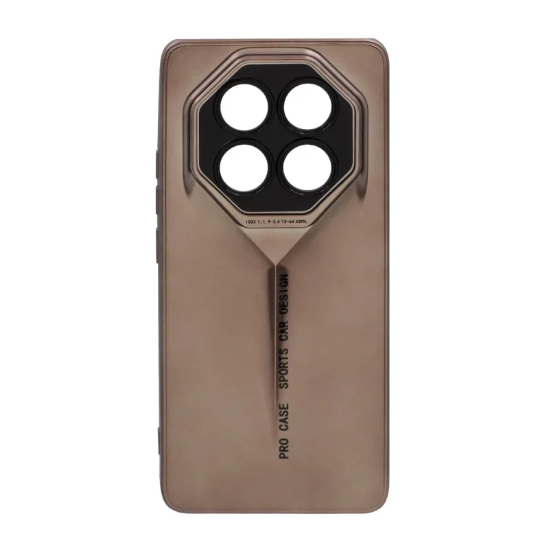 قاب Sports Design متالیک Xiaomi Redmi Note 14 Pro 5G / Redmi Note 14 Pro Plus 5G / Poco X7 5G - بژ - تصویر 2