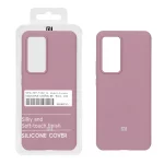قاب سیلیکونی پاک کنی اورجینال درجه یک Xiaomi Mi 12T / Mi 12T Pro / Redmi K50 - بنفش کدر (پک دار)