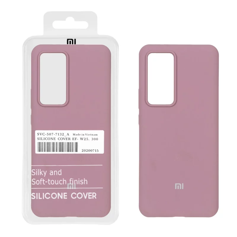 قاب سیلیکونی پاک کنی اورجینال درجه یک Xiaomi Mi 12T / Mi 12T Pro / Redmi K50 - بنفش کدر (پک دار) - تصویر 2