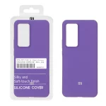 قاب سیلیکونی پاک کنی اورجینال درجه یک Xiaomi Mi 12T / Mi 12T Pro / Redmi K50 - بنفش (پک دار)