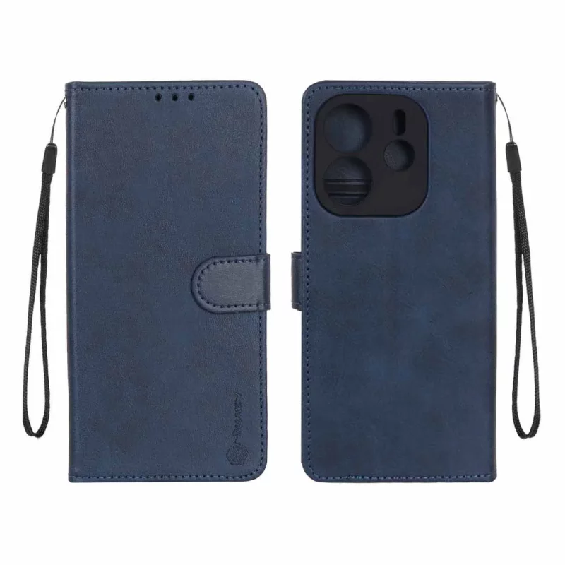 کیف موبایل مگنتی Nillkin مدل Xiaomi Redmi Note 14 4G - سرمه ای - تصویر 2