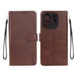 کیف موبایل مگنتی Nillkin مدل Xiaomi Redmi Note 14 4G - قهوه ای