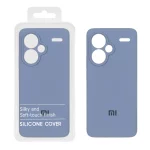قاب سیلیکونی پاک کنی اورجینال Master Quality مدل Xiaomi Redmi Note 13 Pro Plus 5G - فیلی (پک دار)