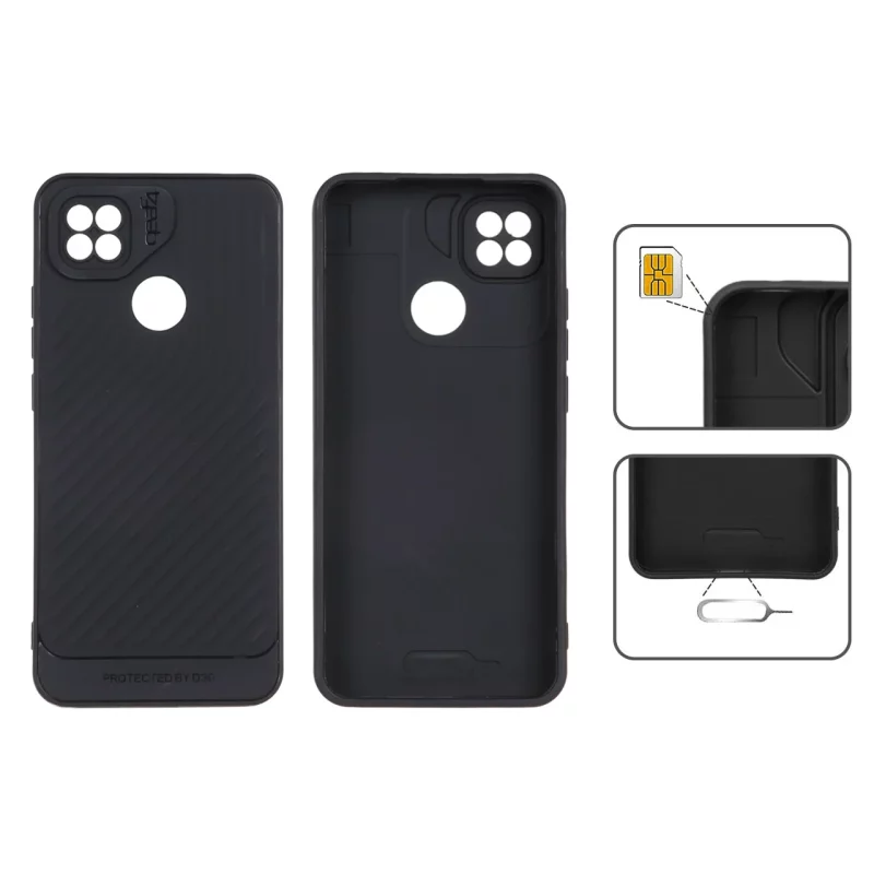 قاب Gear4 کبریتی Xiaomi Redmi 10A / Redmi 9C / Poco C31 - مشکی - تصویر 2